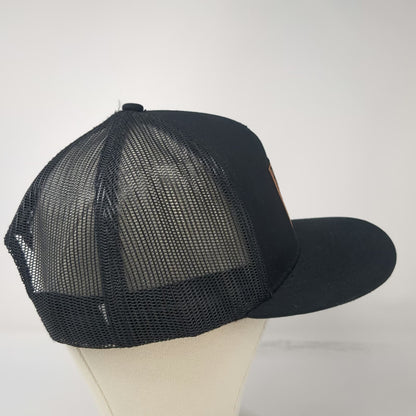 CF Custom Hats Trucker Hat Black One Size Running F Quarter Horses Mesh Patch