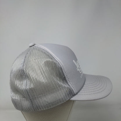 tsmt A Commitment To Excellence Snapback Trucker Hat Gray OSFA Mesh Back