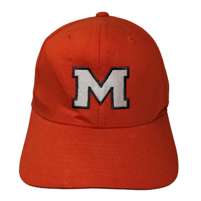 Richardson Fitted Hat Orange Size M/L Embroidered Logo M Longhorn