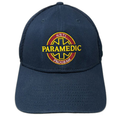 New Era Blue One Size Trucker Hat NHTI Concord Paramedic Program Mesh Snapback