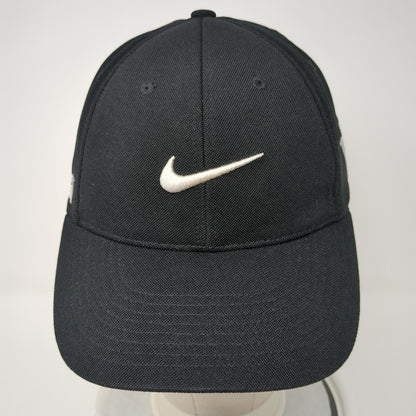 Nike Golf V 20XI Black One Size Lightweight Embroidered 6 Panel Flexfit