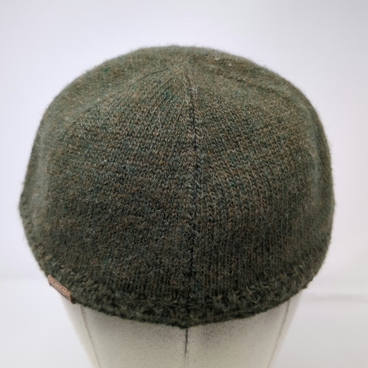 Mont-bell Baseball Cap Green M 100% Wool Knit Visor Warm Winter Hiking Sport Hat