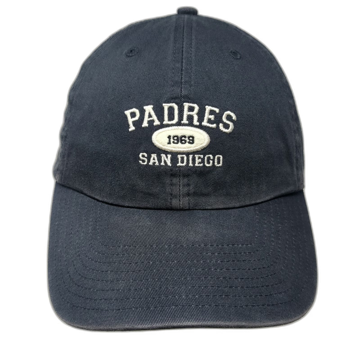 San Diego Padres MLB Twins Enterprise Baseball Cap Blue OSFM Slideback Cotton