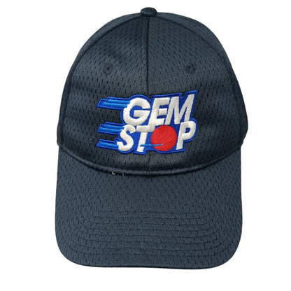 Gem Stop Fitted Baseball Cap Blue 8 Lightweight Embroidered Pacific Headwear