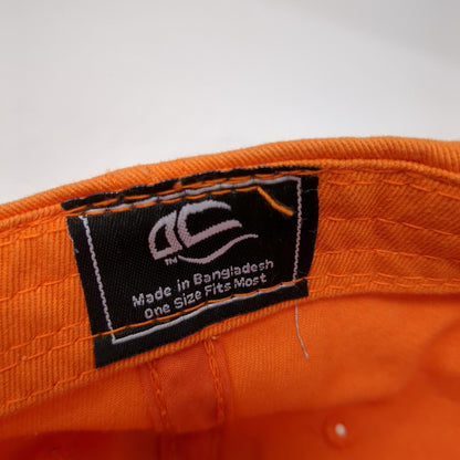 MCU Sports Slideback Hat Orange One Size Adjustable Embroidered OC Sports