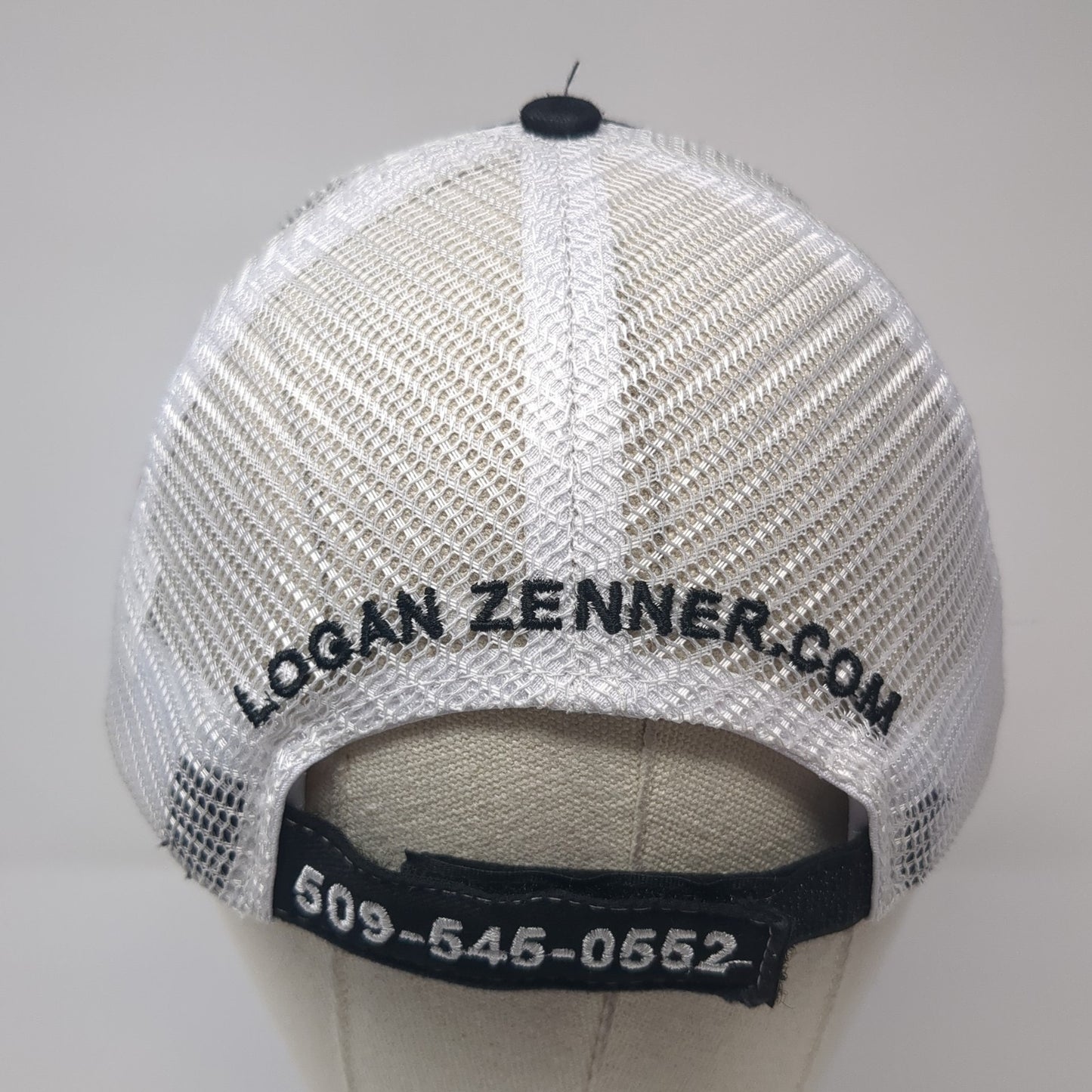 Logan Zenner Seeds Inc Trucker Hat Black One Size Adjustable Mesh Buy More Caps