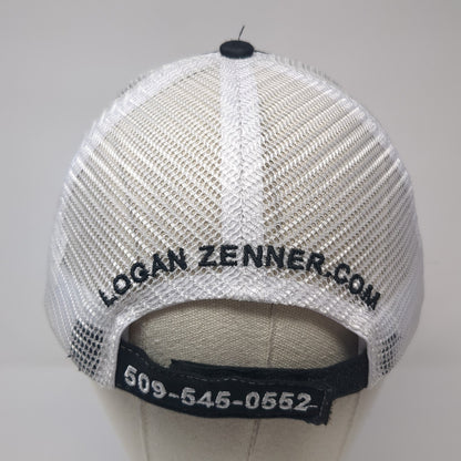 Logan Zenner Seeds Inc Trucker Hat Black One Size Adjustable Mesh Buy More Caps