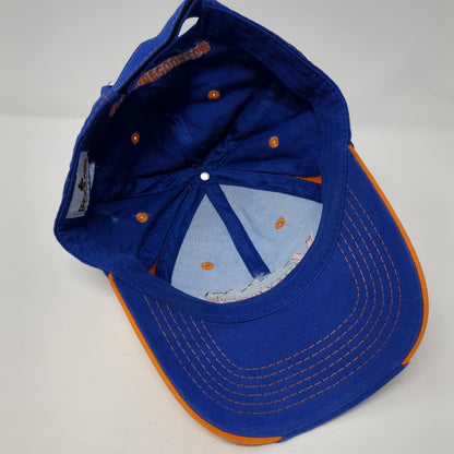 Valley Wide Cooperative Strapback Hat Blue One Size Adjustable Embroidered