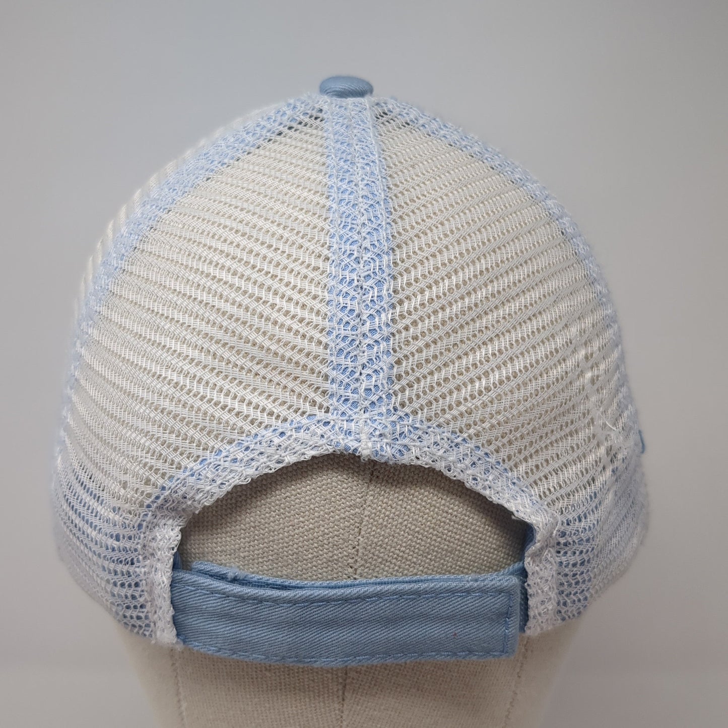 Osage Valley Electric Strapback Trucker Hat Blue One Size Mesh Back