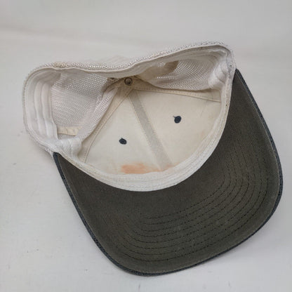 Columbia PFG Fitted Trucker Hat Gray Camo Performance Fishing Gear