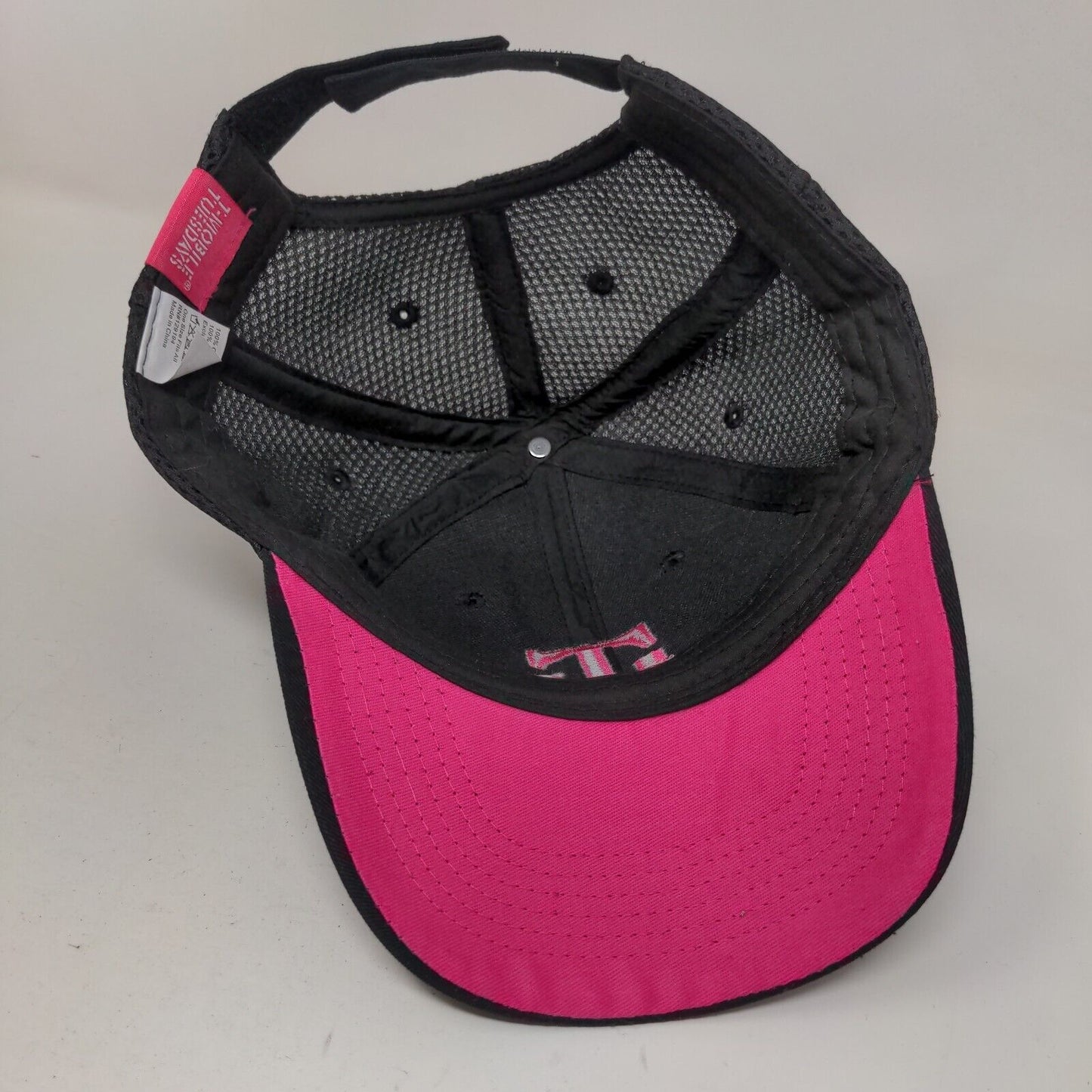 T-Mobile Tuesdays Snapback Hat Black OSFA Embroidered Logo Adjustable