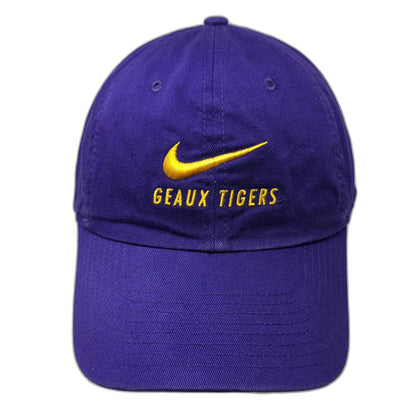 Nike LSU Tigers NCAA Purple One Size Geaux Heritage86 Adjustable Slideback Hat