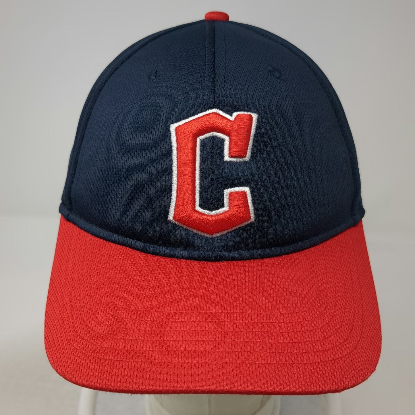 MLB Cleveland Indians OC Sports Baseball Cap Blue Red One Size Strapback Hat