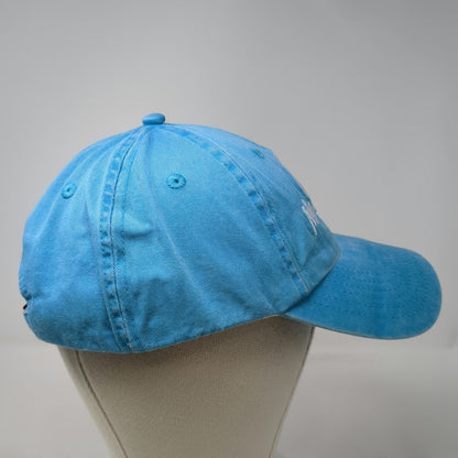 Royal Resortwear Baseball Cap Blue White One Size MacArthur Beach State Park Hat