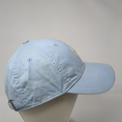 Peace Symbol Slideback Hat Blue One Size Adjustable Solid Life Is Good