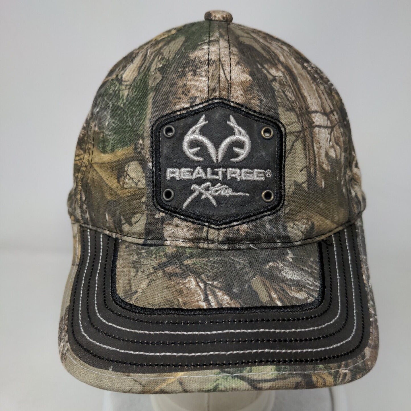 Realtree Strapback Hat Camouflage One Size Adjustable Embroidered Signatures