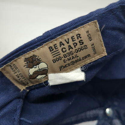 Beaver Baseball Cap Blue One Size Low Pressure High Performance Senninger Hat