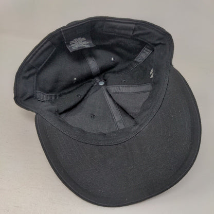 LA Dodgers Fitted Hat Black Size 7 1/2 Embroidered Logo New Era Joseline