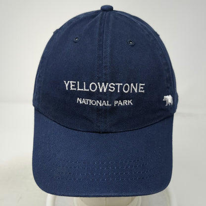 Fahrenheit Yellowstone National Park Bear Blue One Size Baseball Cap Hat Cotton