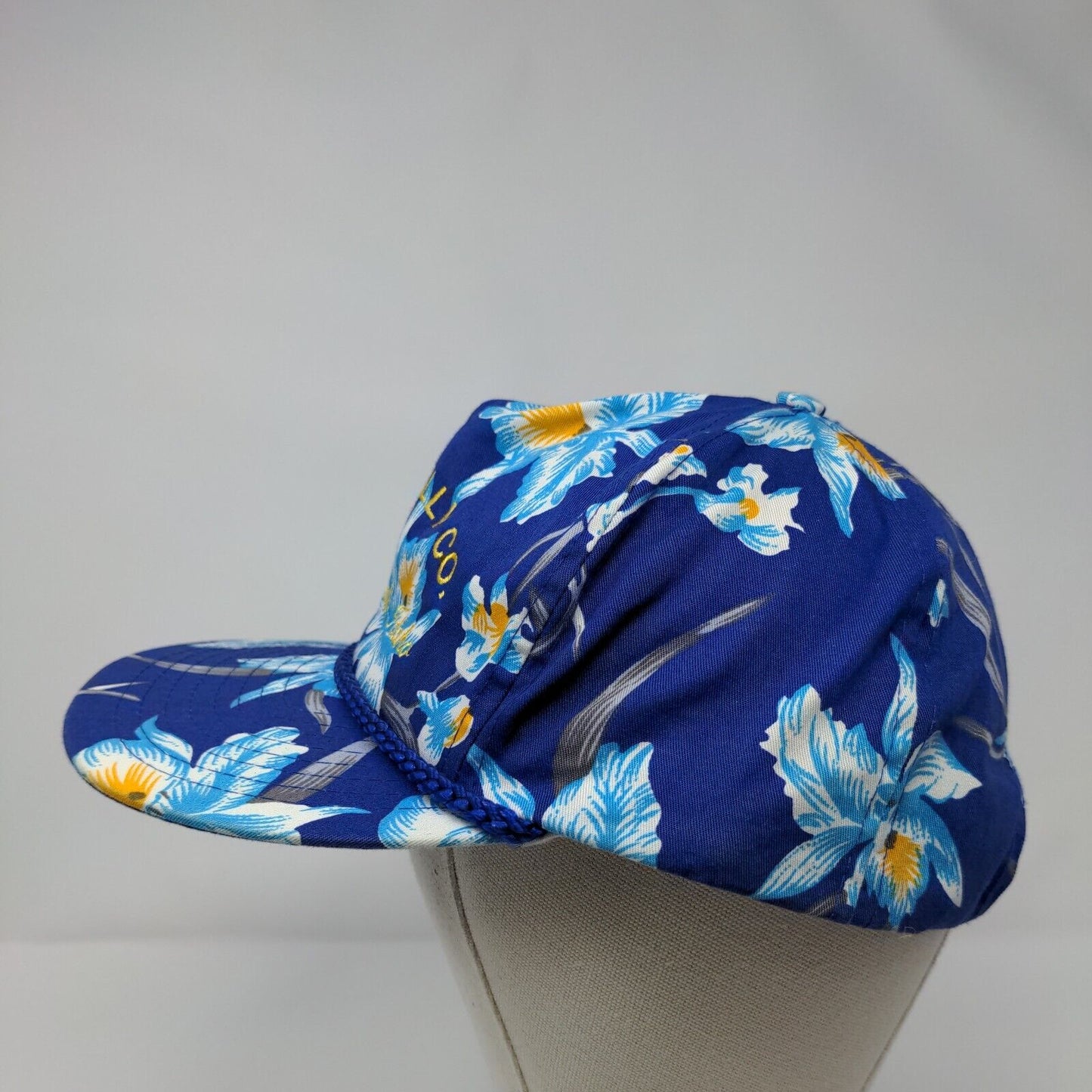 Floyd Lily Co. Twin Falls Idaho Slideback Hat Multicolor OSFA Floral Nissin Cap