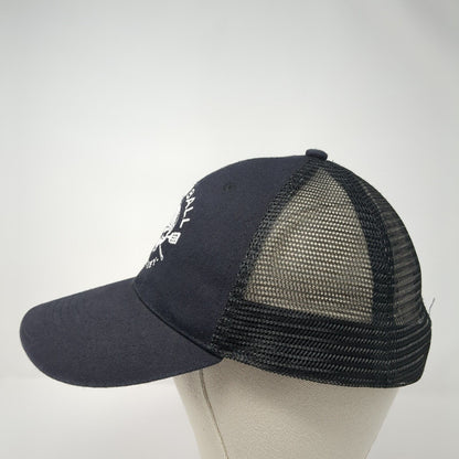 Kurvball Whiskey Snapback Trucker Hat Black One Size Adjustable Mesh Back