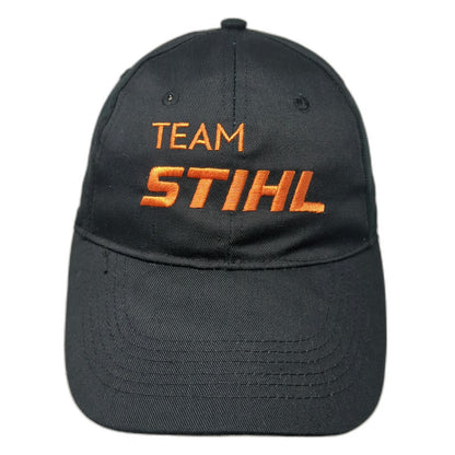 Stihl Outfitters Snapback Black Orange One Size Team Stihl Embroidered Hat