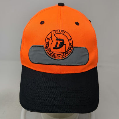 Mountaintop Marketing Baseball Cap Orange One Size Idaho Transportation Hat