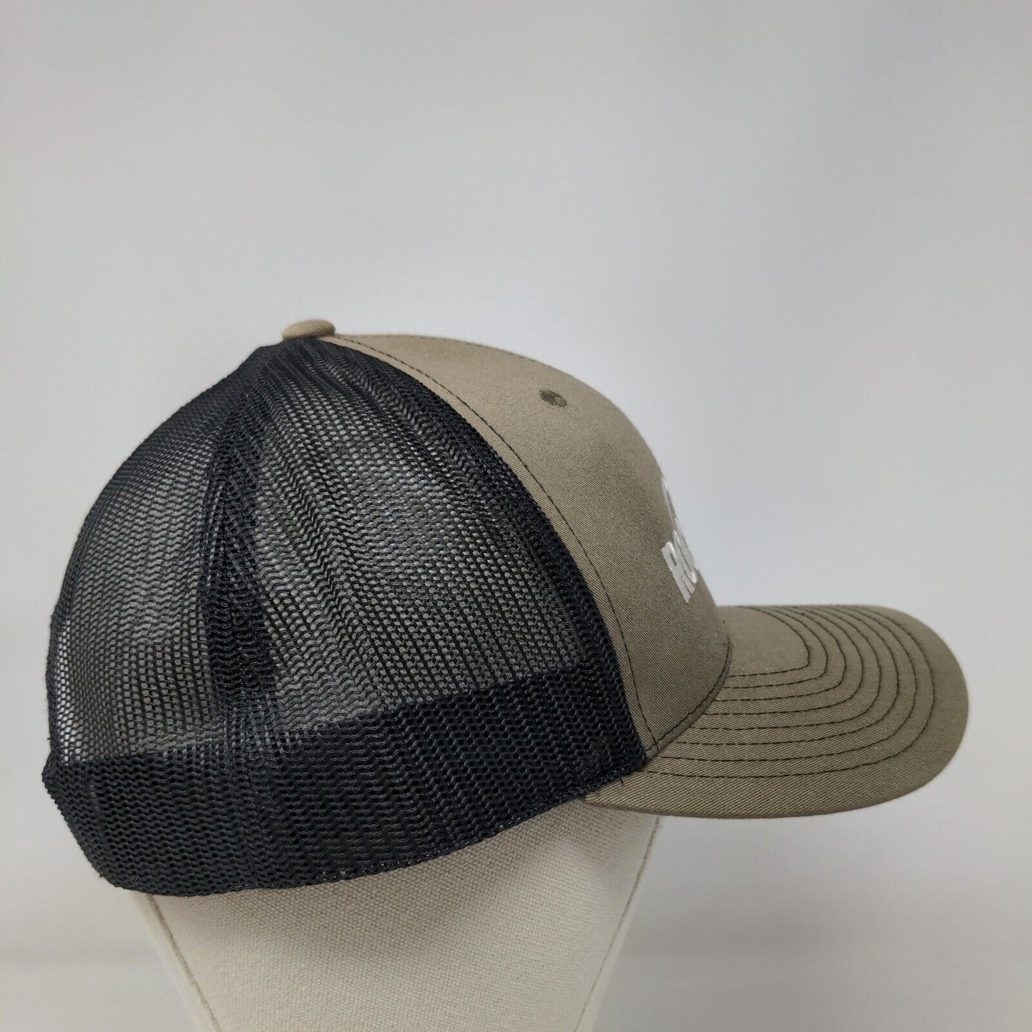 Rockwater Energy Solutions Snapback Mesh Back Trucker Hat Green One Size