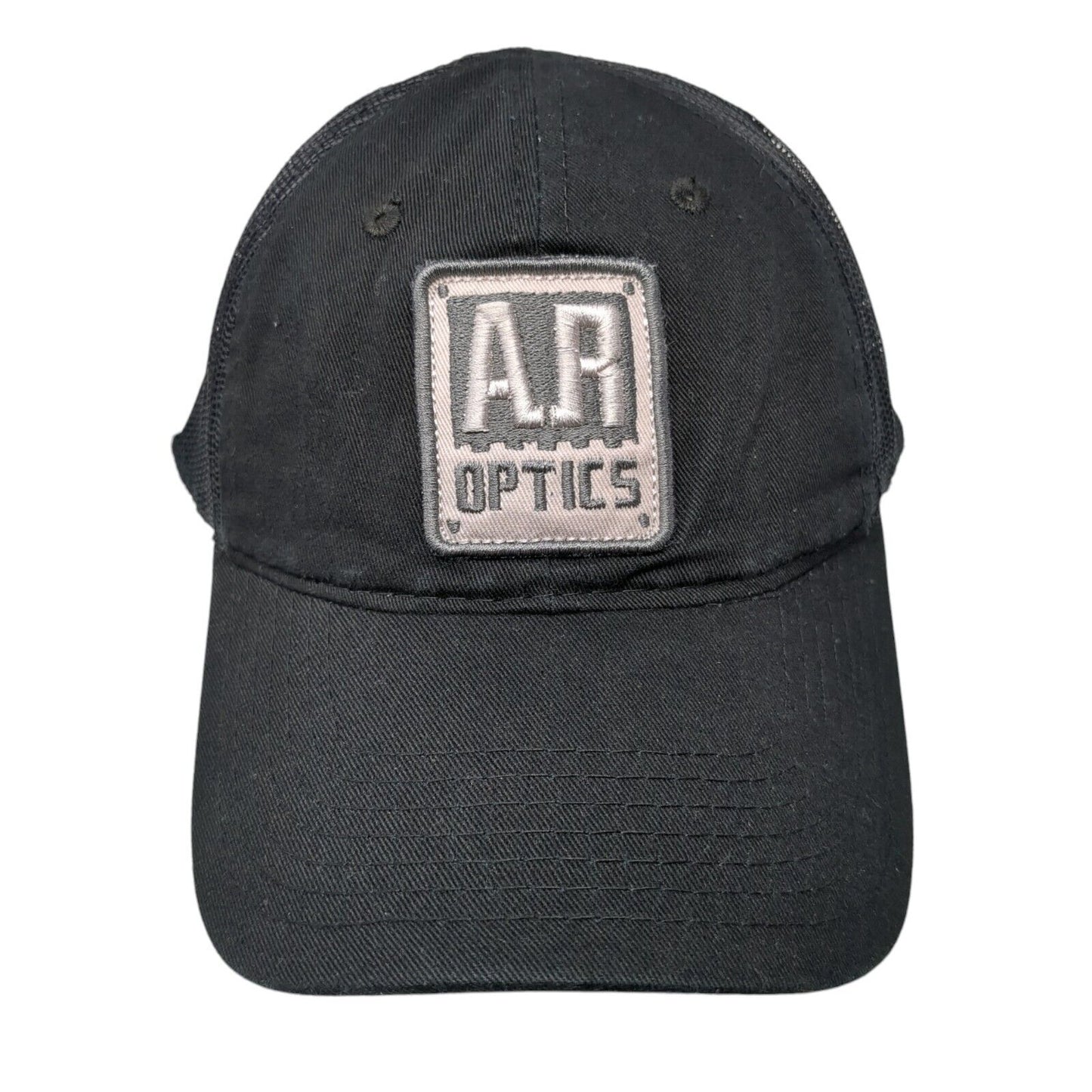 AR Optics Bushnell Strapback Mesh Back Trucker Hat Black One Size