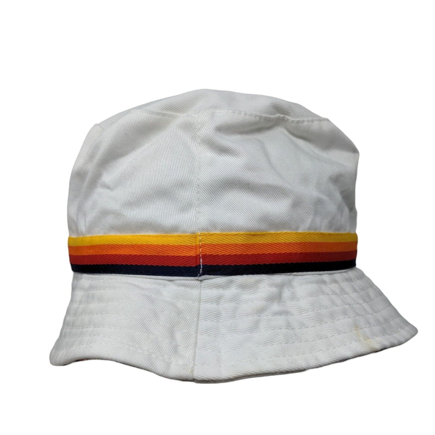 Aldi Bucket Hat Multicolor One Size Retro Striped Lightweight