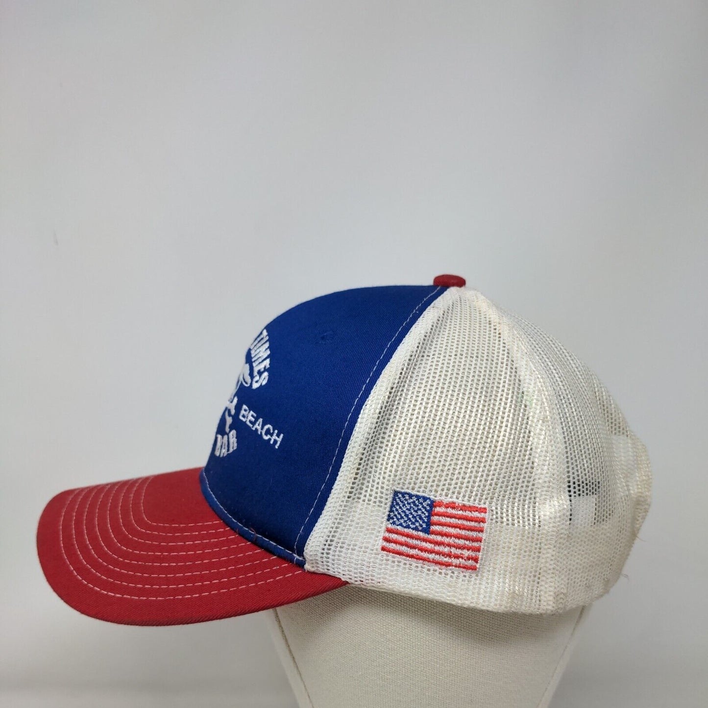 Good Times Dog Bar Flagler Beach Snapback Trucker Hat Multi OS Port Authority