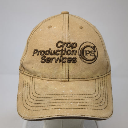 Crop Production Services Baseball Cap Brown One Size Adjustable That Hat Source