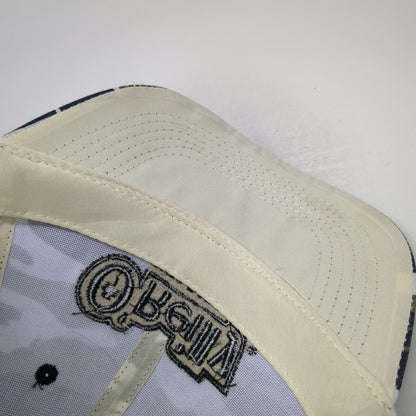 O'Reilly Auto Parts Baseball Cap Green One Size Camo Strapback Shamrock Hat