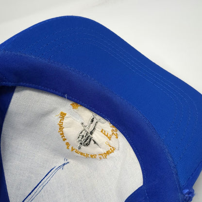 Yupoong 5 Panel Blue One Size Hat Birthplace American Liberty Lexington MA Rope