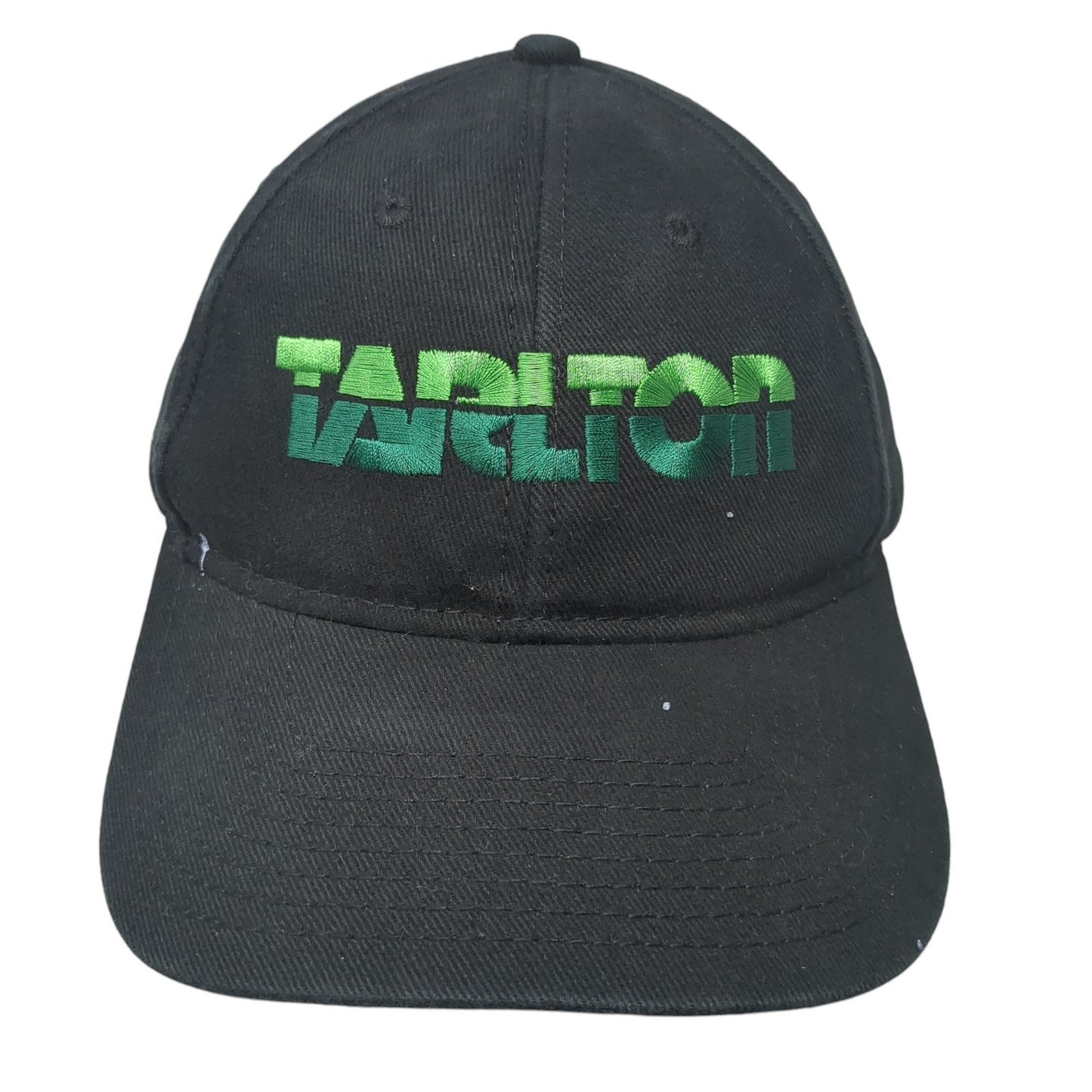 Tarlton Slideback Hat Black One Size Adjustable Embroidered Cap America