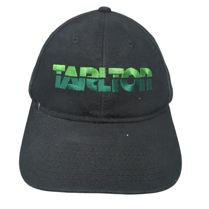 Tarlton Slideback Hat Black One Size Adjustable Embroidered Cap America