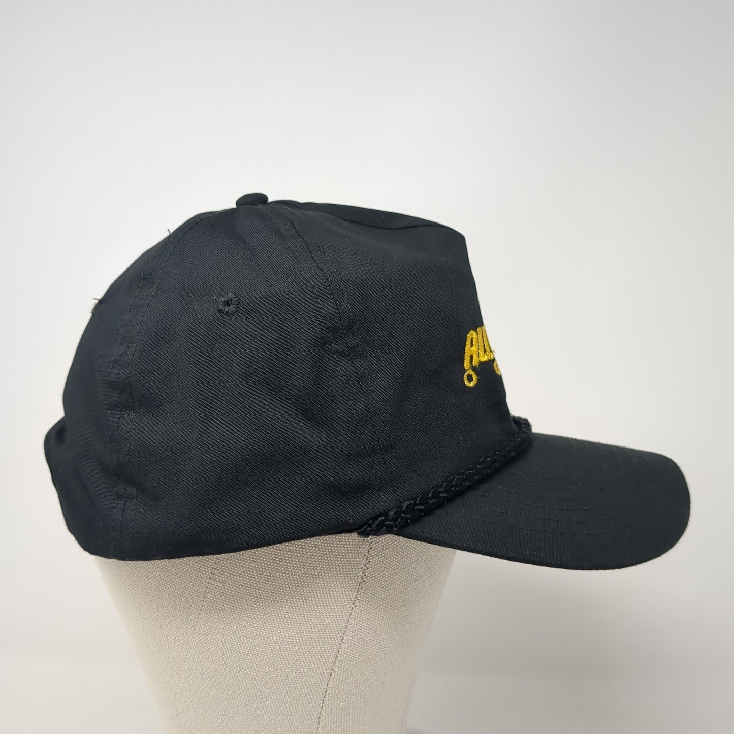 All Freight Systems Inc Snapback Hat Black OS Adjustable Embroidered Rope KC