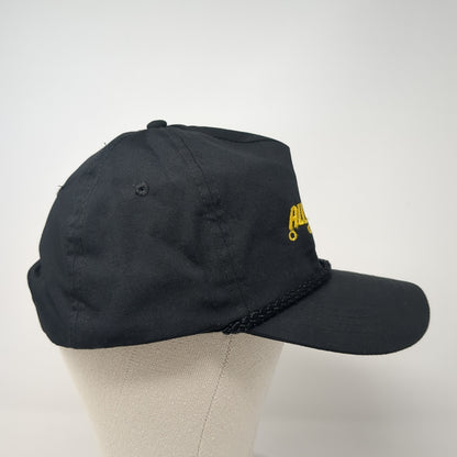 All Freight Systems Inc Snapback Hat Black OS Adjustable Embroidered Rope KC