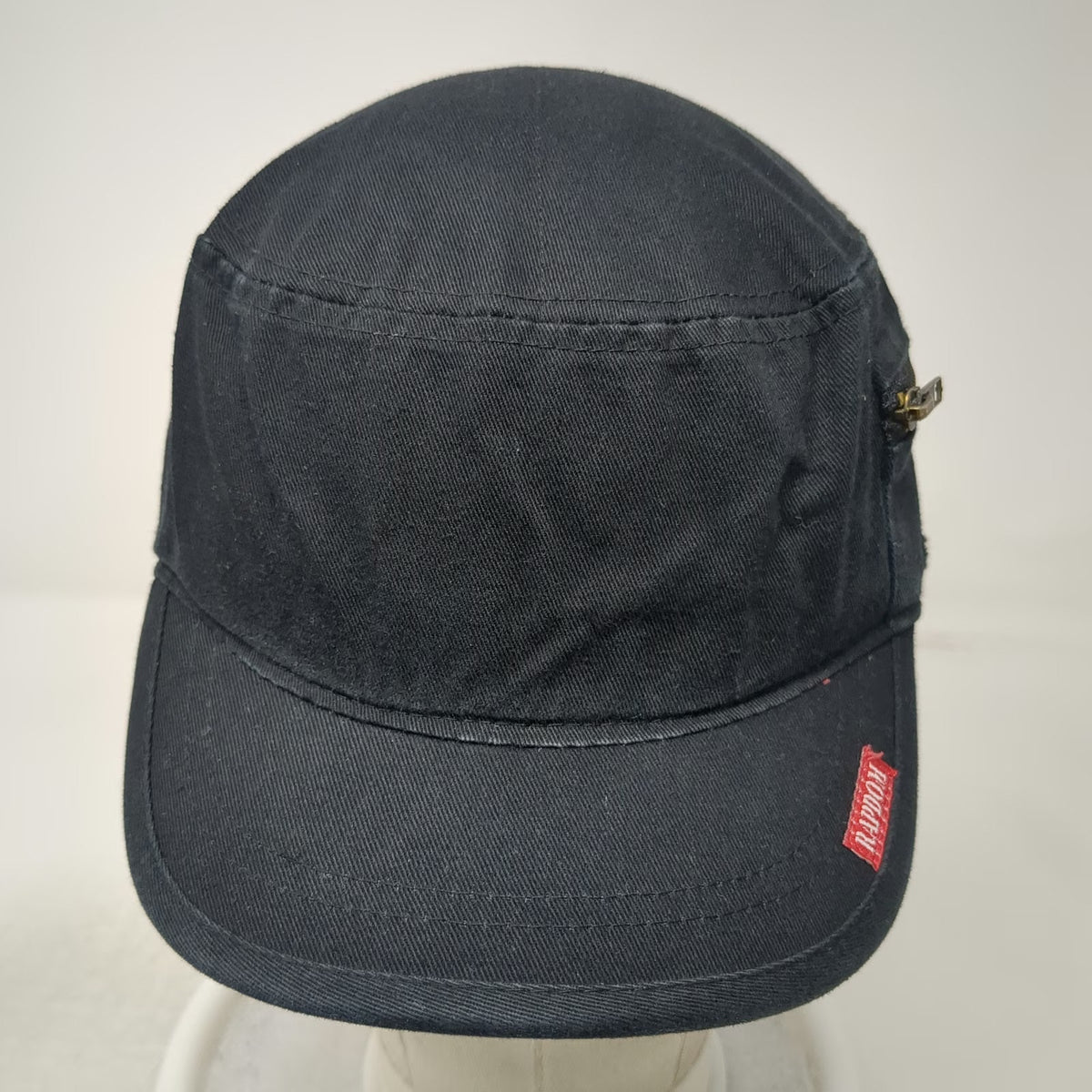 Rapid Dominance Army Cap Black M Side Zipper Pocket Distressed Tactical Hat