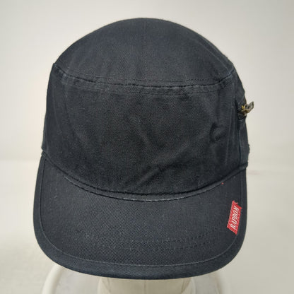 Rapid Dominance Army Cap Black M Side Zipper Pocket Distressed Tactical Hat