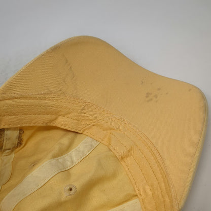 Dri Duck Baseball Cap Yellow One Size Running Horses Embroidery Cotton Hat