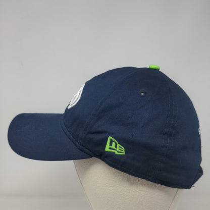 New Era Women's Strapback Hat Blue Embroidered Seattle Seahawks Logo 9Forty