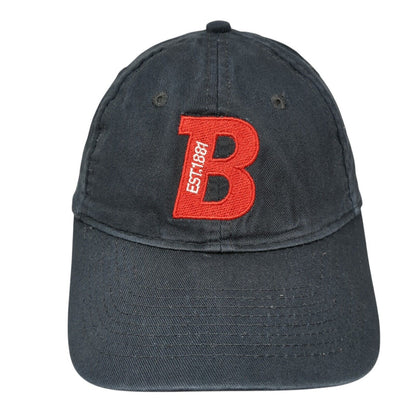 B Est. 1881 Strapback Hat Blue One Size Adjustable Port & Company