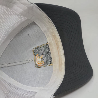 The North West Snapback Trucker Hat Gray One Size Mesh Back The Classics Yupoong