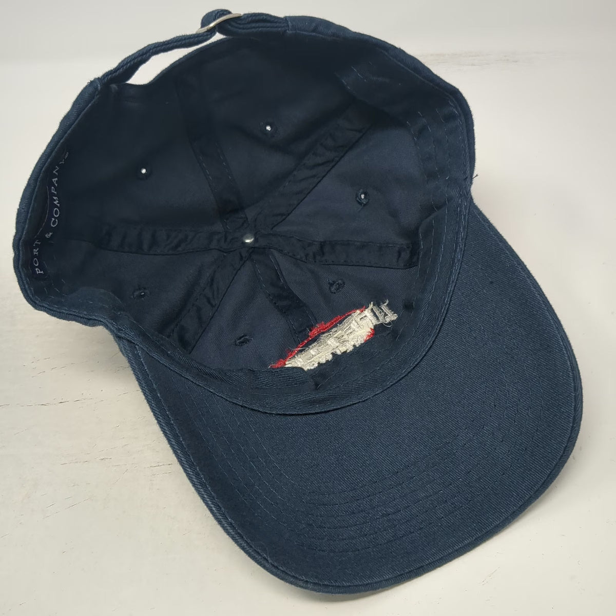 Port & Company Baseball Cap Blue One Size Adjustable Life Flight Network Hat