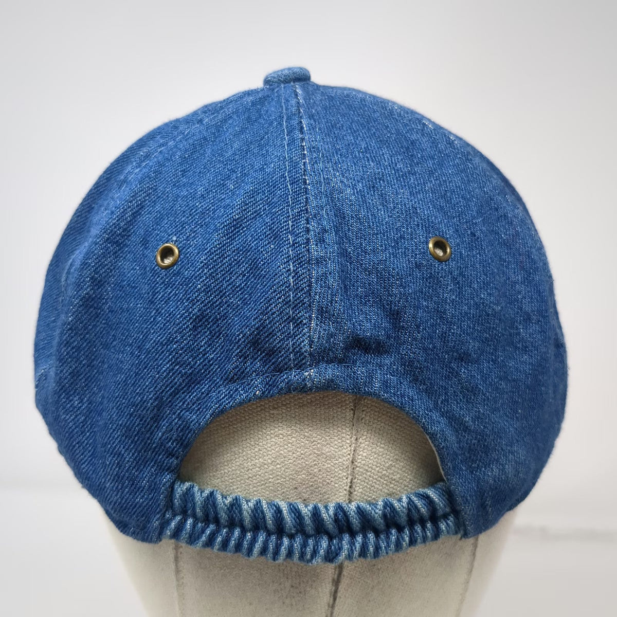 Looney Tunes Tweety Bird Blue Denim Baseball Cap Strapback Elastic Hat Vintage
