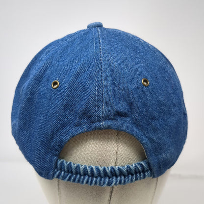 Looney Tunes Tweety Bird Blue Denim Baseball Cap Strapback Elastic Hat Vintage