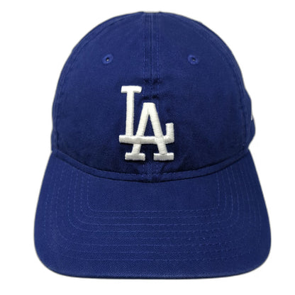 New Era MLB Los Angeles Dodgers Baseball Cap Blue One Size 9TWENTY Slideback Hat