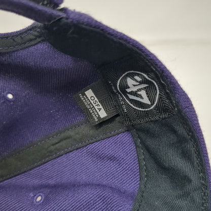 '47 Brand NFL Minnesota Vikings Purple Black One Size Hat Strapback Flat Brim
