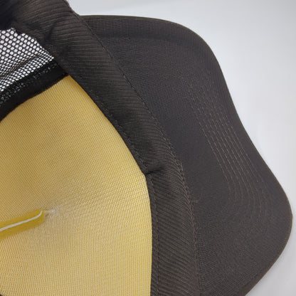 Just A Small Town Girl Trucker Hat Brown One Size Adjustable Mesh Back Nissun